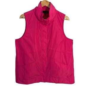 Liv Habitat Athletic Vest Sz L Pink Snap Up Bright Bold Walking Sculpt Chelsea